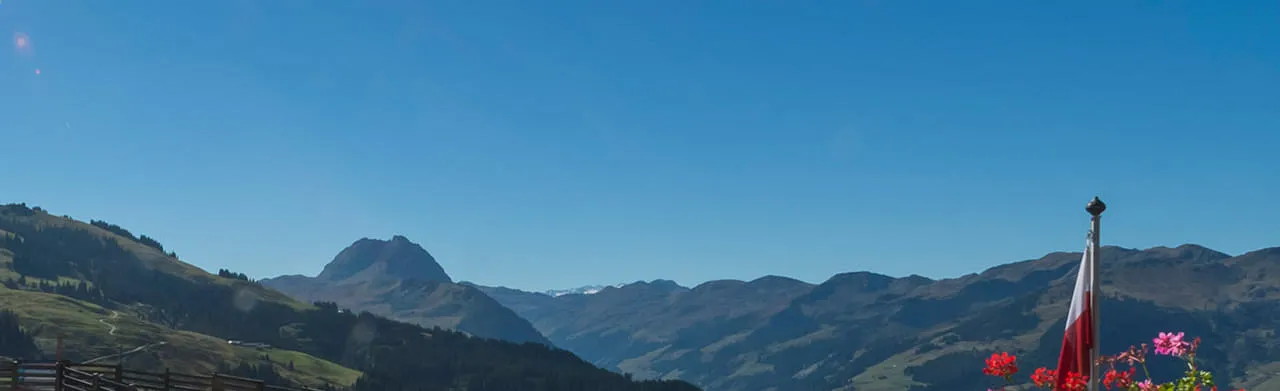 Die OchsAlm auf 1.470 m in den Kitzbüheler Alpen