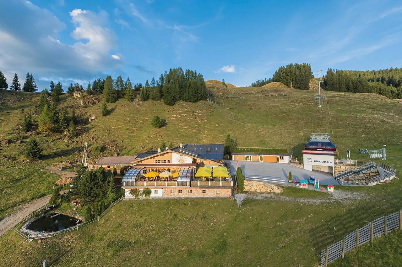 Sommerliches Bergpanorama der Kitzbüheler Alpen